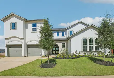 New construction Single-Family house 5056 American Sycamore Trl, Montgomery, TX 77316 plan 6050 Elevation A - image