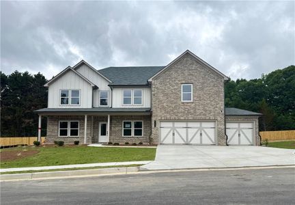 New construction Single-Family house 4240 Shirebrook Trl, Hoschton, GA 30548 - image