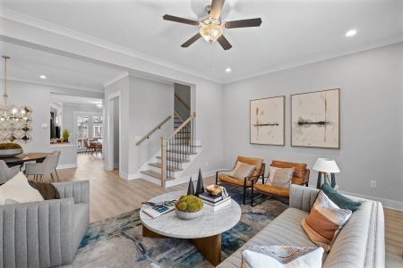 New construction Townhouse house 1980 Flying Scotsman Dr, Kennesaw, GA 30144 plan The Kensington - image 10