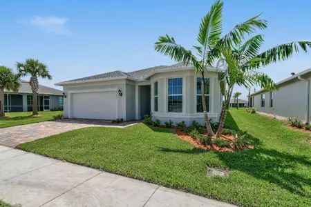 New construction Single-Family house 13402 Sw Sorella Dr, Port St. Lucie, FL 34987 plan Prosperity - image