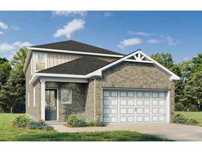 New construction Single-Family house Heartland, TX 75126 plan The San Marcos E - image