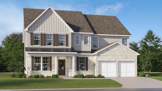 New construction Single-Family house Conyers, GA 30012 plan Fairmont - image