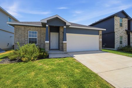 New construction Single-Family house 8438 Eyas Mdws, San Antonio, TX 78222 plan Pedernales - image