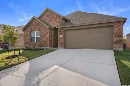 New construction Single-Family house 151 Red Arrow, San Antonio, TX 78253 plan Driskill - image