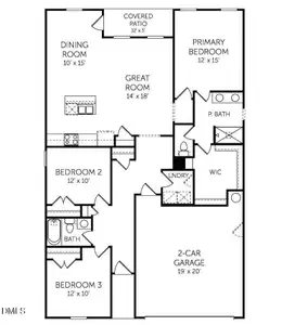 New construction Single-Family house 90 Muscovy Dr, Four Oaks, NC 27524 plan Retreat - image