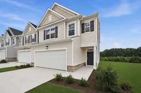 New construction Multi-Family house 1211 Blue Dasher Ln, Rolesville, NC 27587 plan Coleman - image