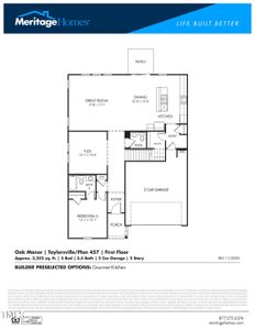 Floor plan main floor