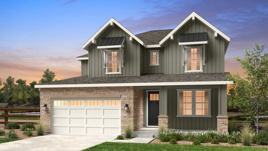 New construction Single-Family house 39411 Congress Ln, Elizabeth, CO 80107 plan Silverthorne - image