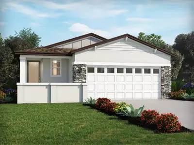 New construction Single-Family house 650 Pennywort St, Lake Alfred, FL 33850 plan Everglade - image