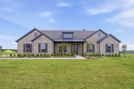 New construction Single-Family house 809 Valley Ridge Rd, Van Alstyne, TX 75495 plan Cedar Sage - image