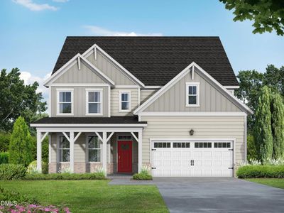 New construction Single-Family house 325 Longleaf Glen Ln, Zebulon, NC 27597 plan The Hickory II B - image
