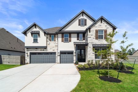 New construction Single-Family house 17211 Begonia Bend Dr, Conroe, TX 77302 plan Northcliffe - image