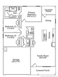 New construction Single-Family house 148 Evelene Wy, Clinton, NC 28328 - image