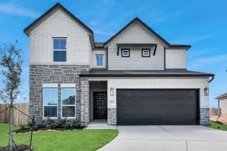 New construction Single-Family house 3081 Spoolwood Trl, Magnolia, TX 77355 - image
