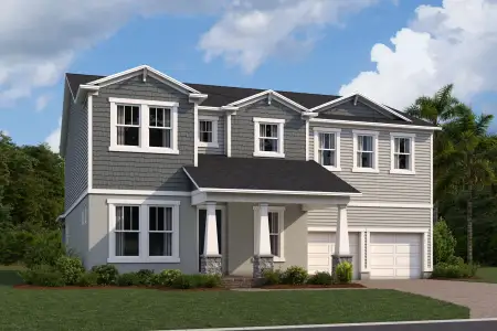 New construction Single-Family house 12025 Encore At Ovation Wy, Winter Garden, FL 34787 plan Newport Xl - Manor Series - image