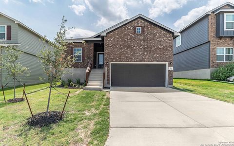 New construction Single-Family house 282 Bobwhite Way, San Antonio, TX 78253 Sabine- photo 0