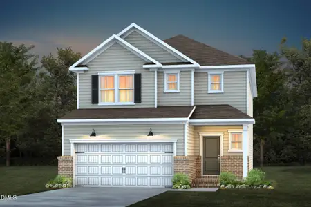 New construction Single-Family house 613 Ben Ledi Ct, Raleigh, NC 27603 plan Murray - image