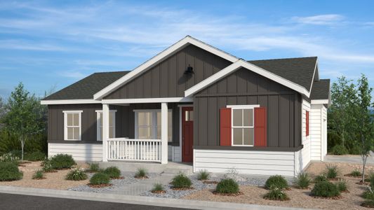 New construction Single-Family house 9145 Violet Wy, Arvada, CO 80007 plan The Bluff - image