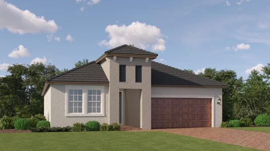 New construction Single-Family house 31753 Griffin Sands Ln, San Antonio, FL 33576 Sunburst II- photo 0