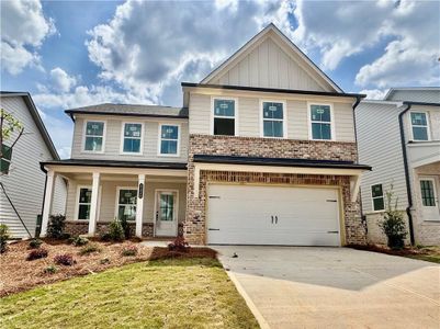 New construction Single-Family house 5320 Frontier Ct, Flowery Branch, GA 30542 plan Buckley - image