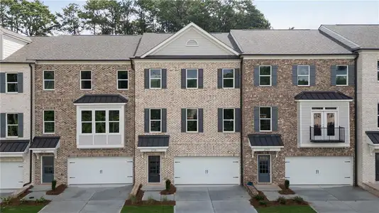 New construction Townhouse house 2739 Hallwood Ln, Suwanee, GA 30024 - image