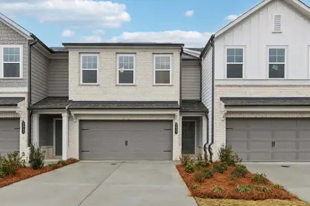 New construction Townhouse house 5447 Allegro Ln, Flowery Branch, GA 30542 plan Foxglove - image