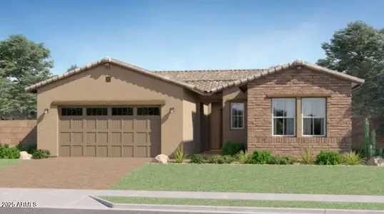 New construction Single-Family house 7813 W Tether Trl, Peoria, AZ 85383 plan Aspen Plan 4578 - image
