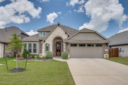New construction Single-Family house 8228 Manx Pt, Godley, TX 76044 Cypress II- photo 0