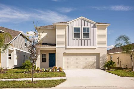 New construction Single-Family house 7797 Peace Lily Ave, Wesley Chapel, FL 33545 Azure- photo 0