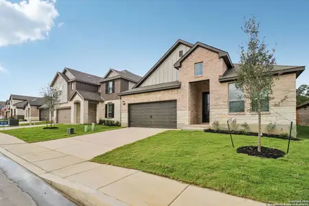 New construction Single-Family house 29415 Arrowtooth Blvd, Boerne, TX 78006 The Holly (4004)- photo 0