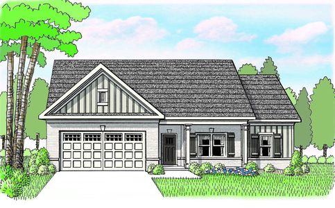 New construction Single-Family house 560 Calgary Downs Dr, Winder, GA 30680 plan The Carson - image 11