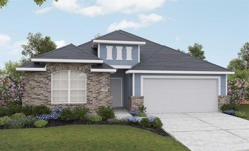 New construction Single-Family house 7616 Purple Drop Bnd, Del Valle, TX 78617 Driskill- photo 0