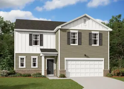 New construction Single-Family house 161 Bandimere Pkwy, Dallas, GA 30157 plan Splendor - image