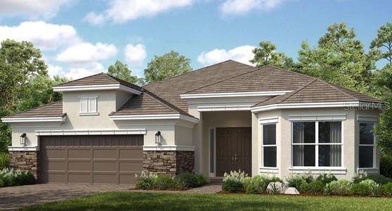 New construction Single-Family house 29644 Imperati Blvd, Wesley Chapel, FL 33543 plan Pallazio - image