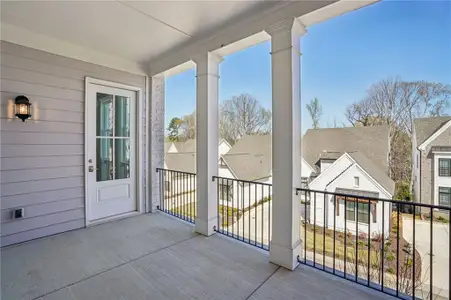 New construction Condo house 4547 Watervale Wy, Unit 265, Peachtree Corners, GA 30092 plan The Cochran - image 3