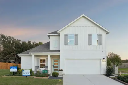 New construction Single-Family house 3320 Fortress Wy, Denton, TX 76208 Hartford- photo 0