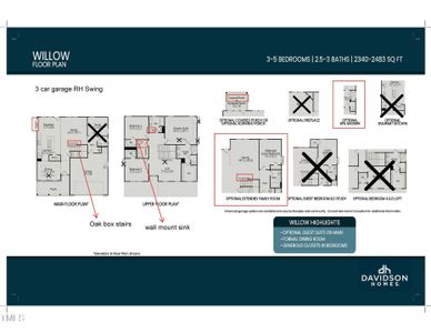 TBR 0077 Willow E floorplan