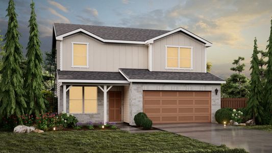 New construction Single-Family house 12914 Jeff Rnch, San Antonio, TX 78245 plan Majestic View II - image