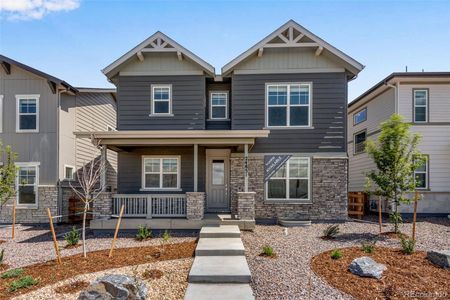 New construction Single-Family house 24851 E 33Rd Drive, Aurora, CO 80019 Plan 3201- photo 0