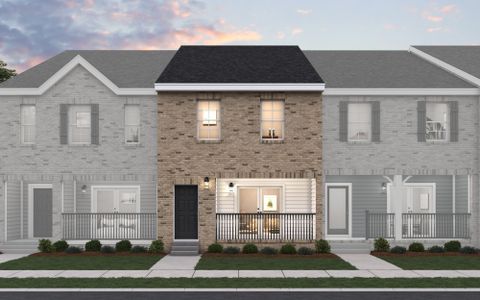 New construction Townhouse house 519 Forestville Rd, Wake Forest, NC 27587 plan Tupelo - image
