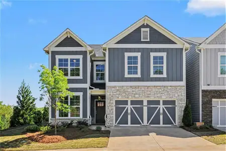 New construction Townhouse house 290 Lakeside Pl, Canton, GA 30114 - image