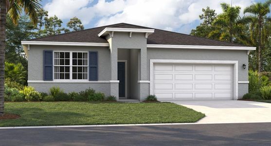 New construction Single-Family house 1745 Blue Lagoon Cir, Mascotte, FL 34753 plan The Juniper - image