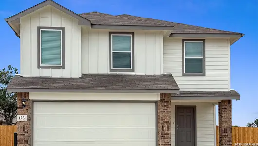 New construction Single-Family house 123 Paul St, Comfort, TX 78013 plan The Franklin - image