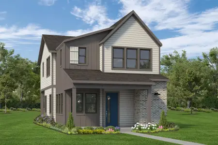 New construction Townhouse house 7923 Broken Spoke Dr, Montgomery, TX 77316 - image