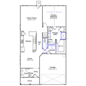 New construction Single-Family house 12174 Lansbury Dr, Inman, SC 29349 plan Monroe - image