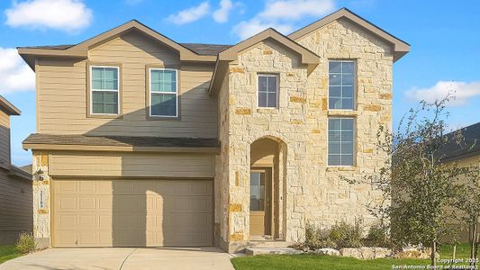 New construction Single-Family house 21108 Gravel Keep, San Antonio, TX 78266 plan The Kendall - image