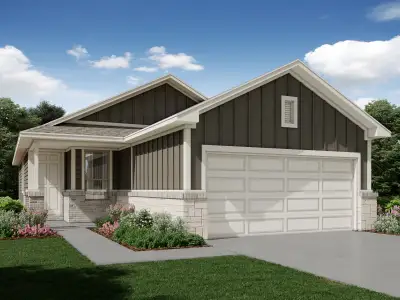 New construction Single-Family house 14263 Granger Pointe Ln, Conroe, TX 77302 plan The Glacier (N304) - image