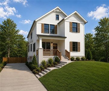 New construction Single-Family house 3360 College St, College Park, GA 30337 - image