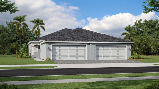New construction Multi-Family house 14644 White Pearl Rd, Punta Gorda, FL 33982 plan Queen - image