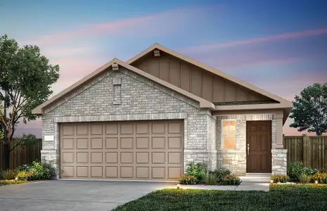New construction Single-Family house 5105 Monarda Mint Dr, Austin, TX 78653 plan Afton - image